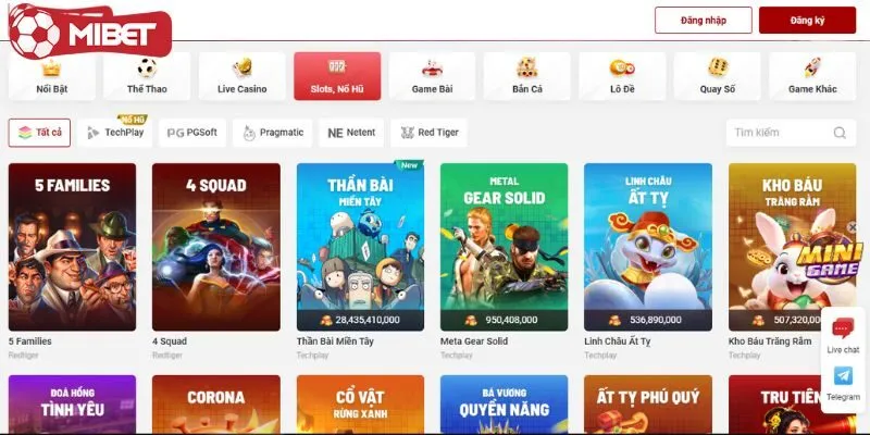 Tổng hợp các phiên bản nổ hũ nổi bật tại MIBET