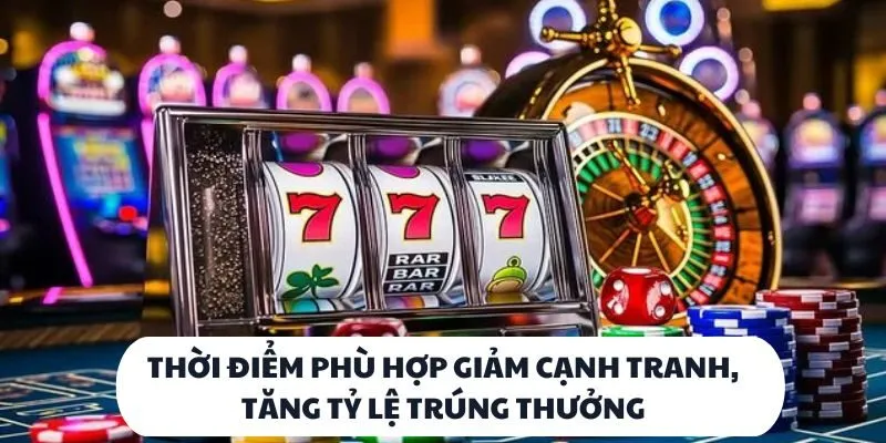 Thời điểm phù hợp giảm cạnh tranh, tăng tỷ lệ trúng thưởng