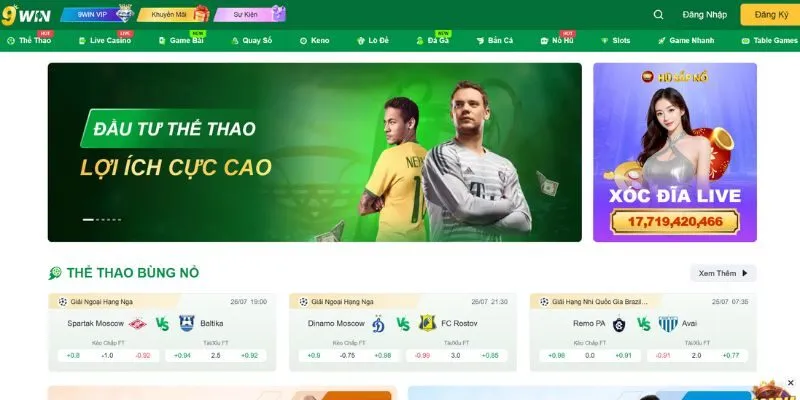 Khám phá thông tin tổng quan về nhà cái 9WIN
