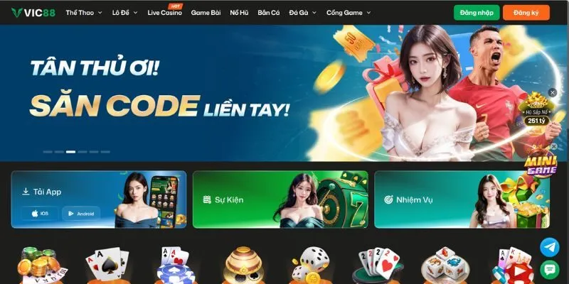 Khám phá thông tin tổng quan về nhà cái VIC88